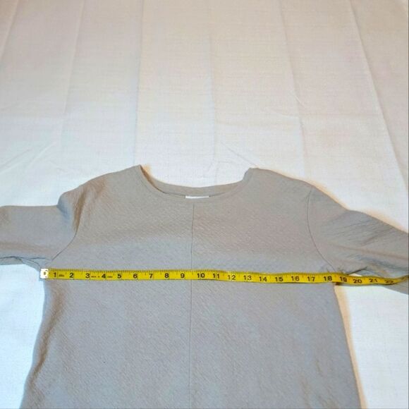 J. Jill Pure Jill Waffle Weave Tunic Top Size XS - Picture 6 of 9